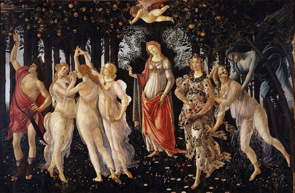 19.05.2021 | Public performance “Botticelli’s Spring” by Lydie Arickx at the Château de Chambord