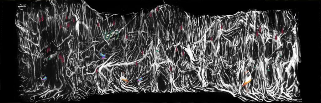 29.09.2021 | Nuit Blanche – Projection mapping by Jean-Julien Pous on the Town Hall of the 3rd district