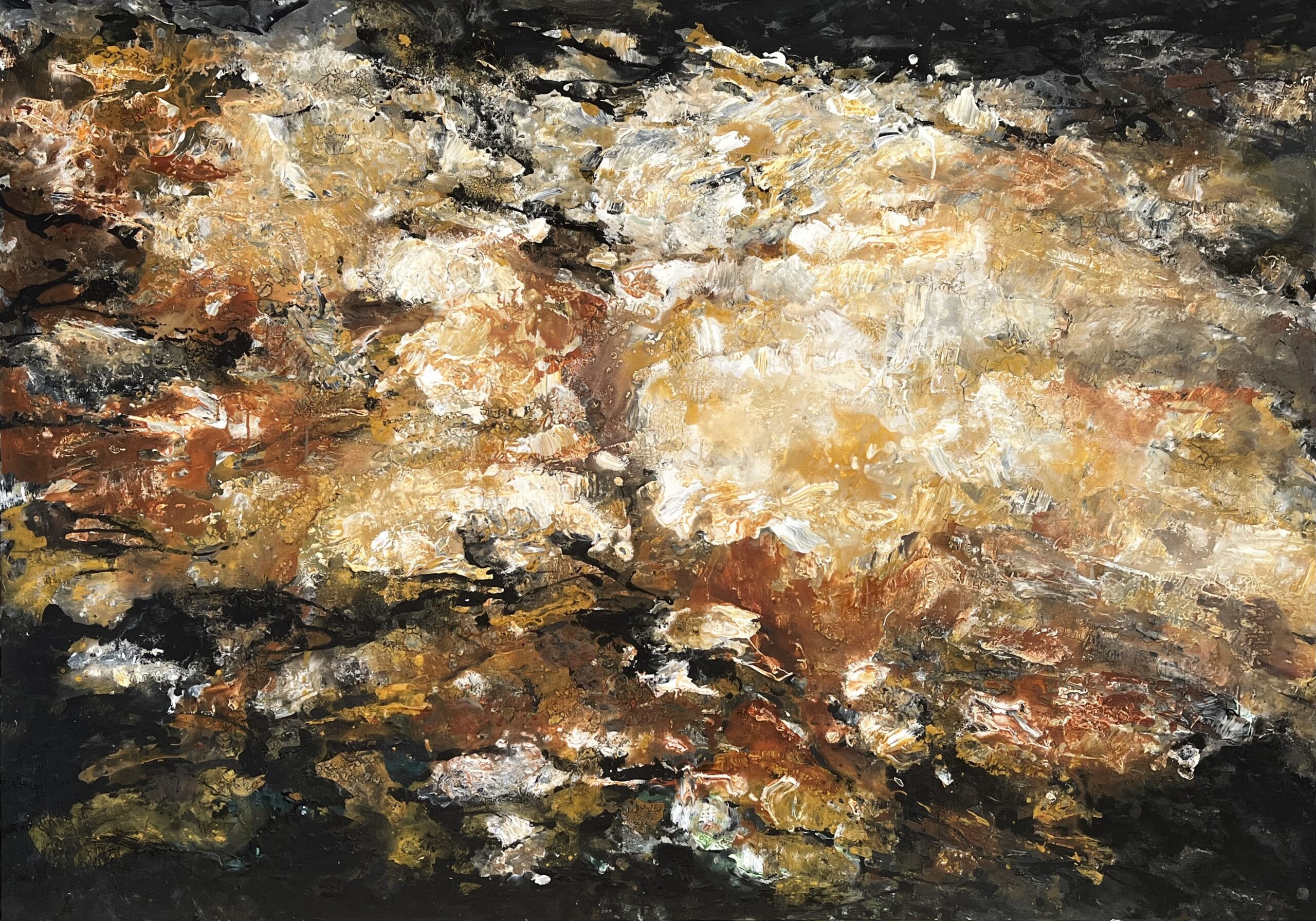 Arbre 21 acrylique sur toile 162x114 2023 4 800 €