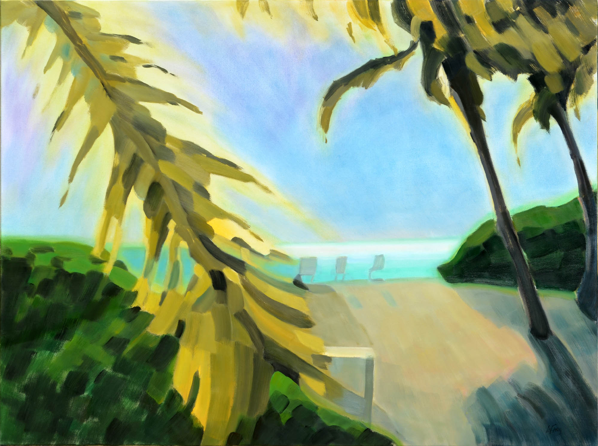 Somewhere N° 7, 2025 huile sur toile 97 x 130 cm 15 000 € Somewhere N° 7, 2025 huile sur toile 97 x 130 cm 15 000 €