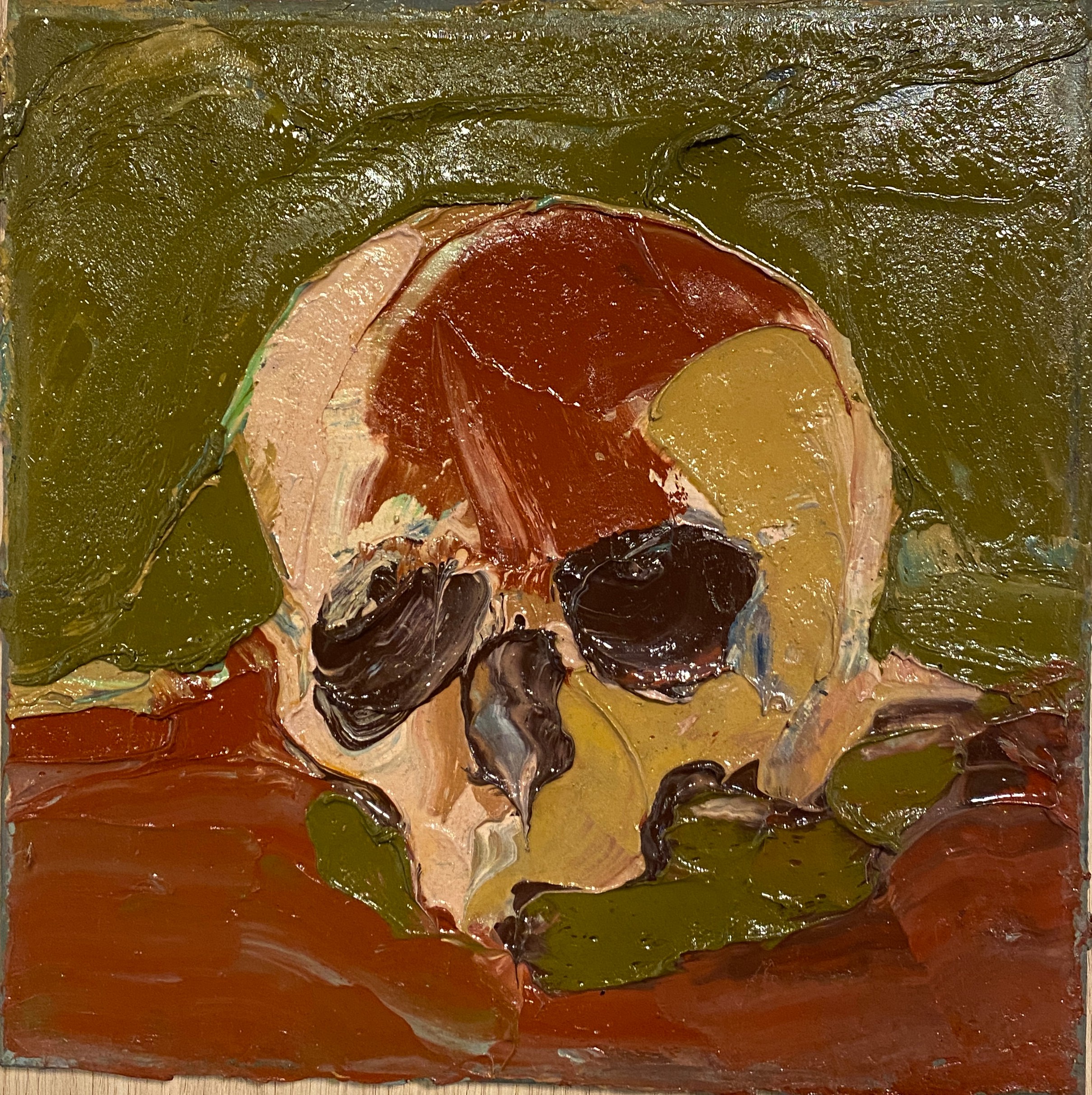 Vanite 3-2015-Huile sur toile-30x30cm-Cedric Le Corf 880 €