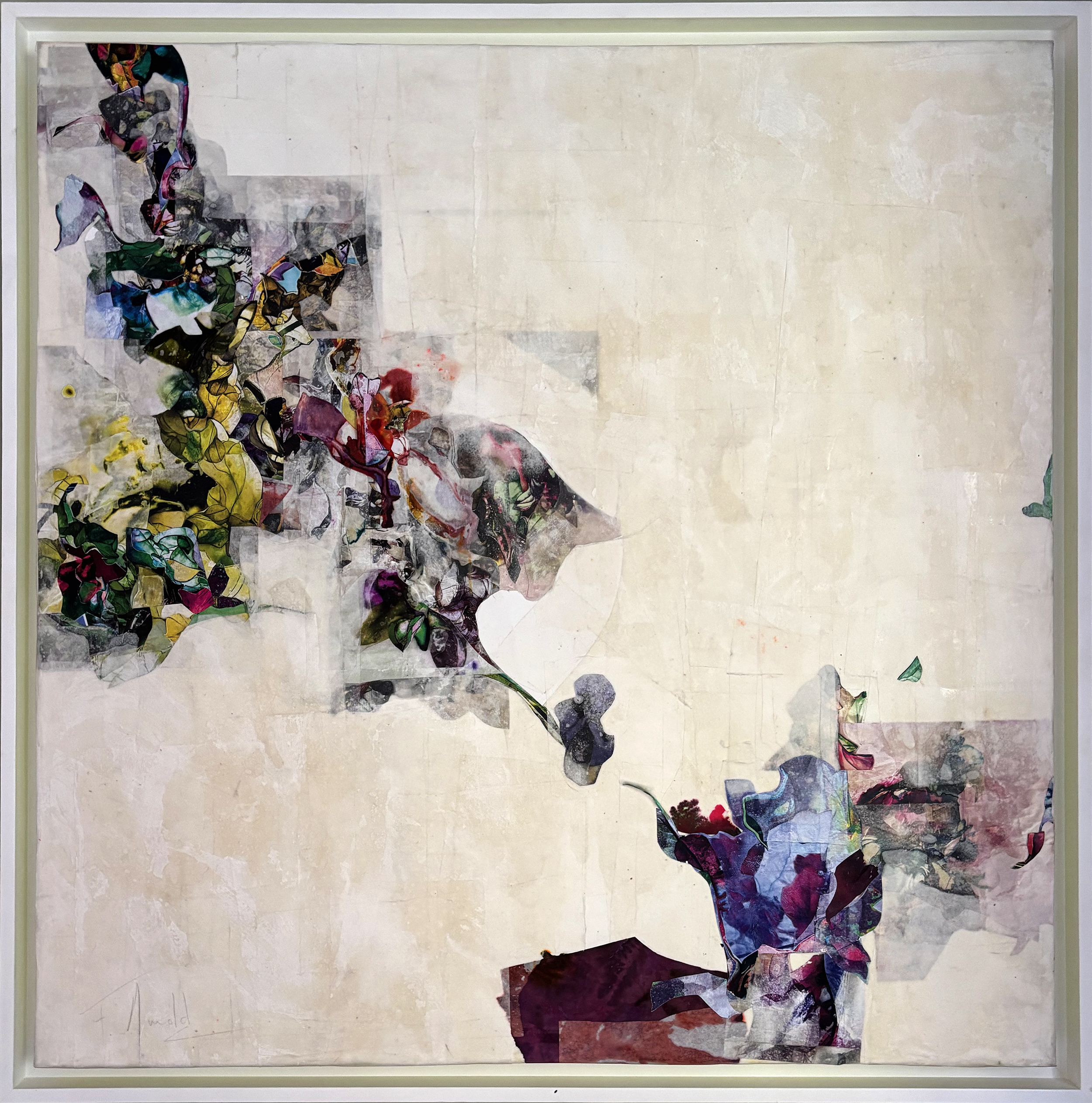 The Flowers are having a party 108 x 108 cm