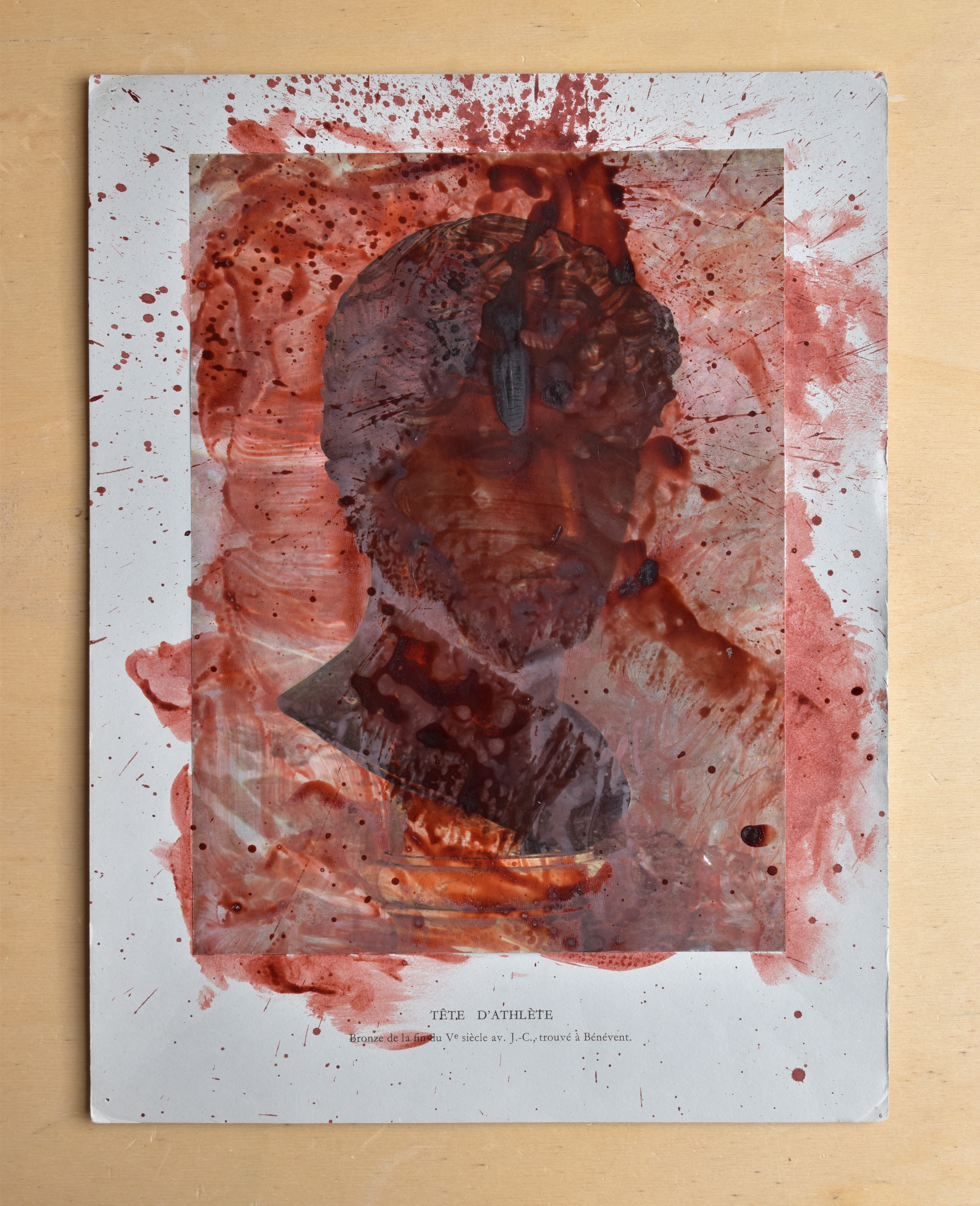 encre sanguine II 2014 40x32